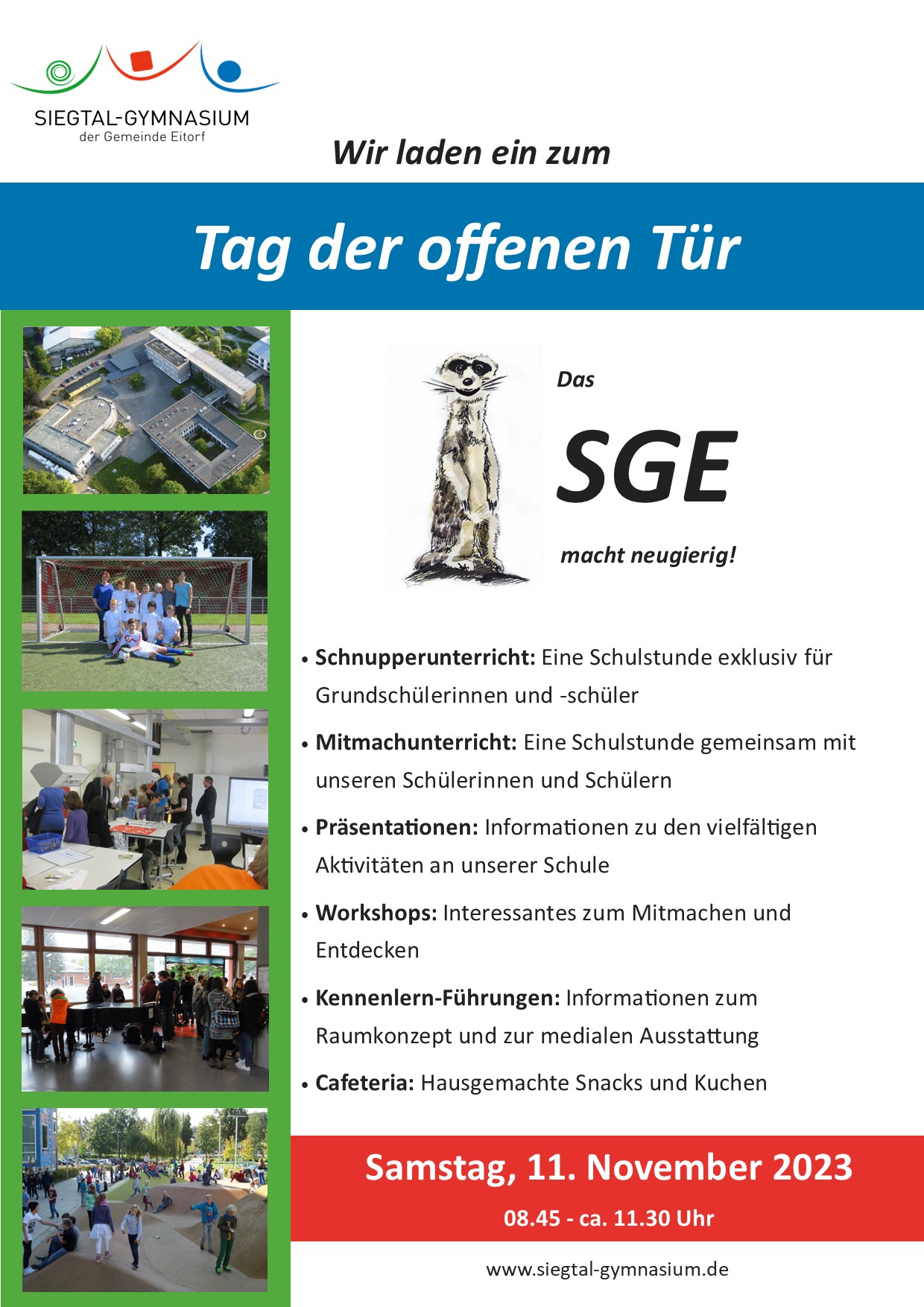 2022 Siegtal Gymnasium Flyer Grundschulen V1